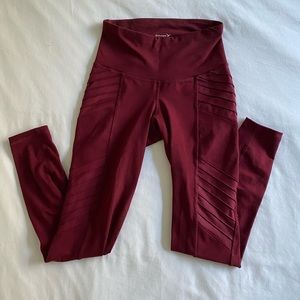 Red Workout Leggings